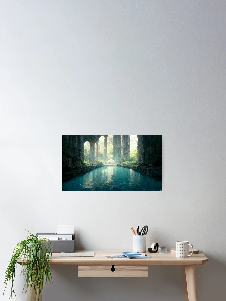 Thumbnail 2 of 3, Poster, Water designed and sold by RicoInStudios.