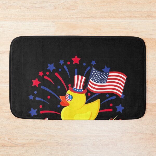 Item preview, 4th Of July Patriotic Firecracker Rubber Duck designed and sold by diepvien84usa.