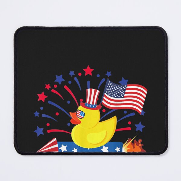 Item preview, 4th Of July Patriotic Firecracker Rubber Duck designed and sold by diepvien84usa.