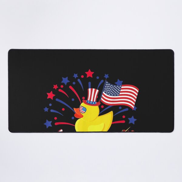 Item preview, 4th Of July Patriotic Firecracker Rubber Duck designed and sold by diepvien84usa.