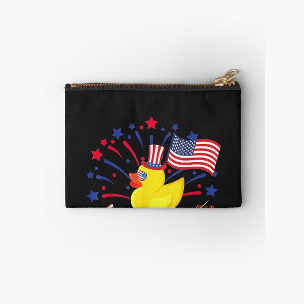 Item preview, 4th Of July Patriotic Firecracker Rubber Duck designed and sold by diepvien84usa.