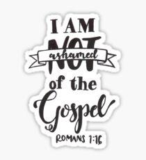 Romans 1:16 Sticker
