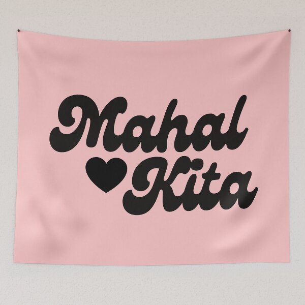 Item preview, MAHAL KITA FILIPINO I LOVE YOU PINK designed and sold by aydapadi.