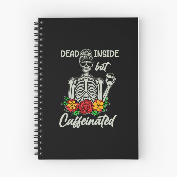 Item preview, Dead inside but Caffeinated designed and sold by sweary12.