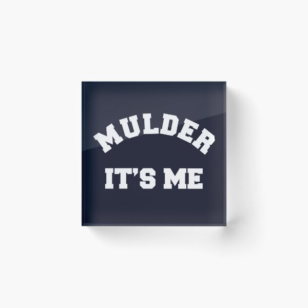Item preview, Mulder Its Me (Light Font) designed and sold by alrightabigail.