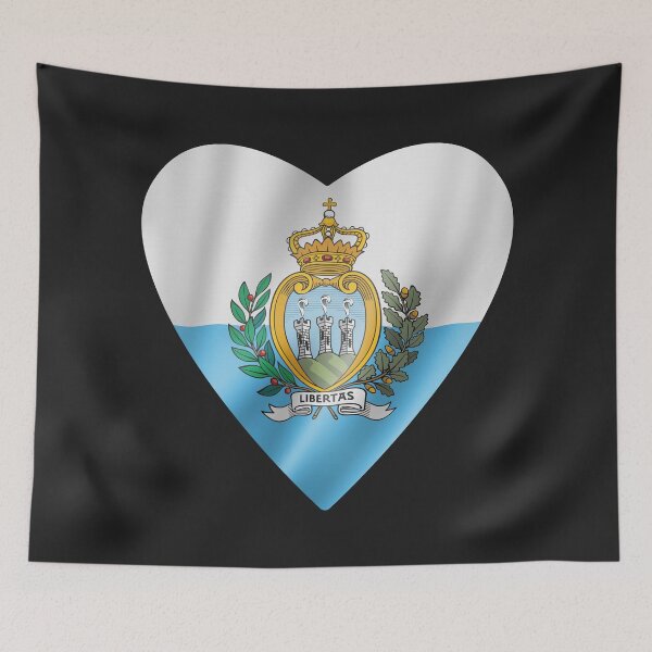 Item preview, Heart San Marino,  designed and sold by LuFilu.