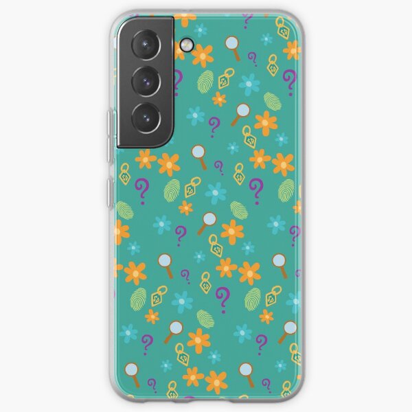 Mystery Inc Pattern (Teal) Samsung Galaxy Soft Case