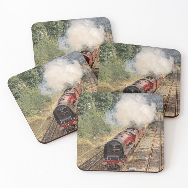 Item preview, Duchess of Sutherland powers out of Bath on a sunny early Autumn day designed and sold by duncan1980uk.
