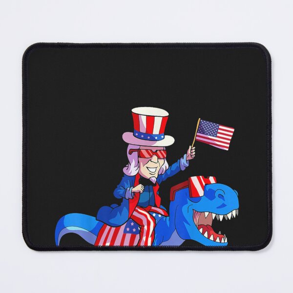 Item preview, 4th of July Uncle Sam Dinosaur designed and sold by hilaryuofhi.