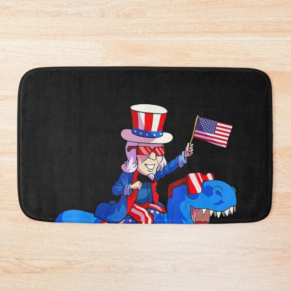Item preview, 4th of July Uncle Sam Dinosaur designed and sold by hilaryuofhi.