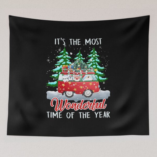 Item preview, Merry Christmas Santa And Friends It’s The Most Wonderful Time Of The Year designed and sold by ruthbievern.