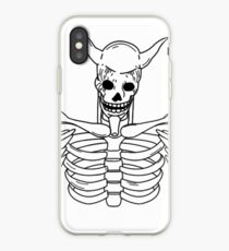 SUSANOO SKELETON (PLAIN, WHITE) iPhone Case