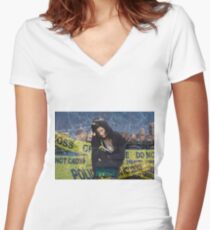 Emily Byrne Women's Fitted V-Neck T-Shirt