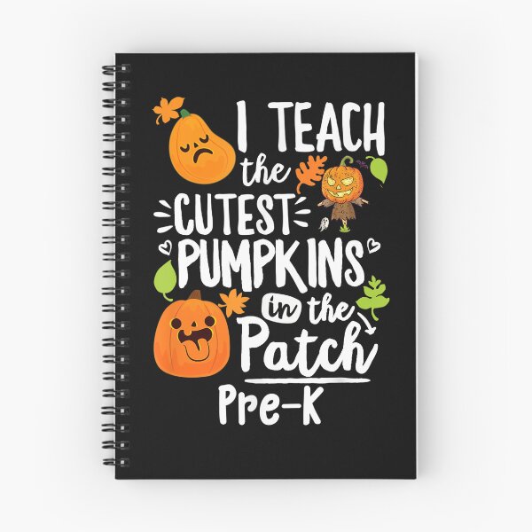 Item preview, I Teach the Cutest Pumpkins in The Patch Pre-K Halloween designed and sold by Vic922.