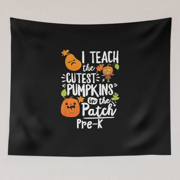 Item preview, I Teach the Cutest Pumpkins in The Patch Pre-K Halloween designed and sold by Vic922.