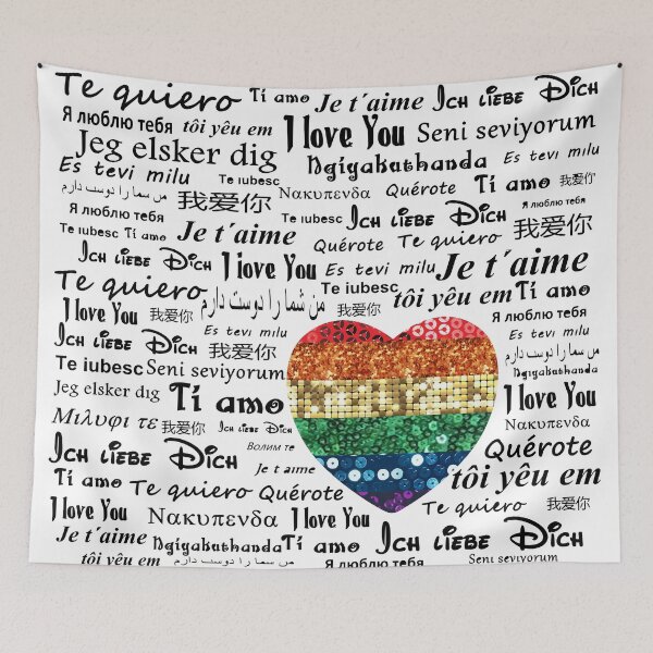 Item preview, Love foreign languages designed and sold by Gossip Rag.