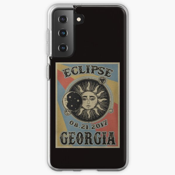VINTAGE GEORGIA SOLAR ECLIPSE 2017 SHIRT - POSTERS Samsung Galaxy Soft Case
