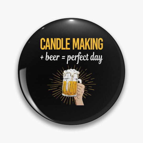 Item preview, Beer Perfect Day Candle Making Candles designed and sold by WigglesDailey.