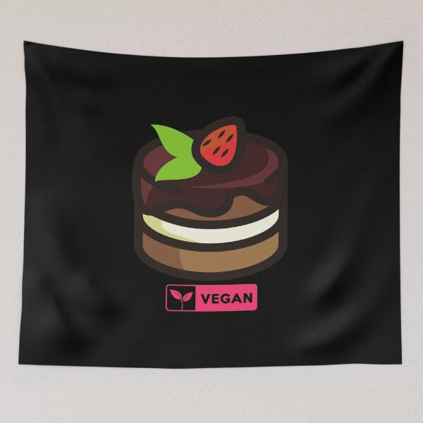 Item preview, Vegan Chocolate Cake designed and sold by The Love Quill.