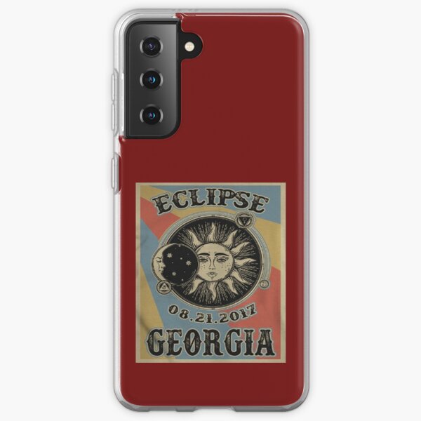 VINTAGE GEORGIA SOLAR ECLIPSE 2017 SHIRT Samsung Galaxy Soft Case