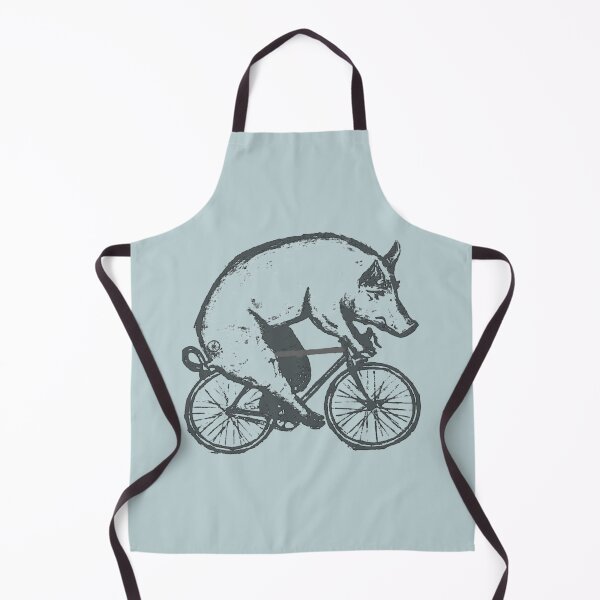 Item preview, Pig on a Bicycle Mens Unisex Tee Tri Blend Tee Handmade graphic tee sizes Pig offensive (1) designed and sold by uhyrekvienv.