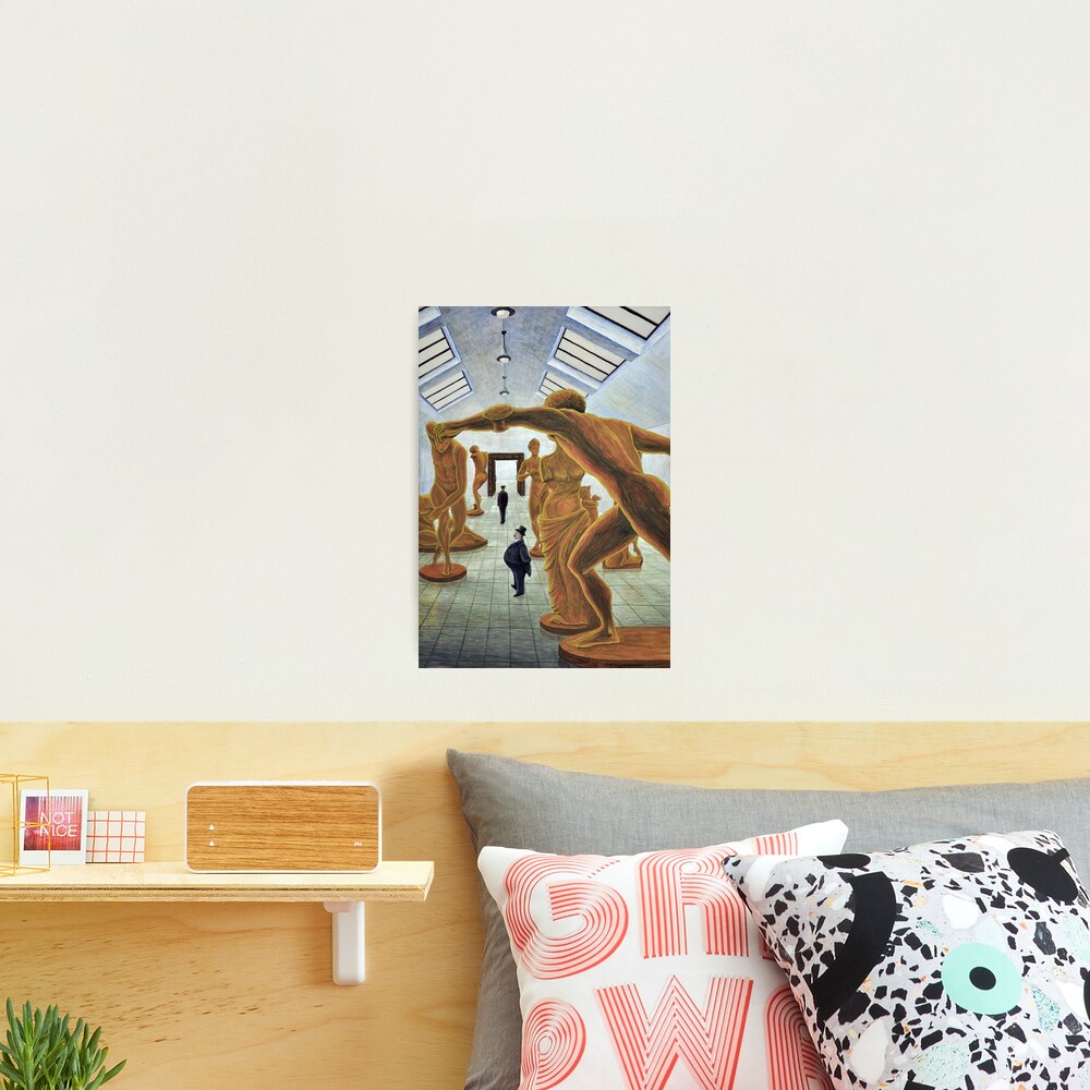 “Museum Statues” by Clarice H Pomfret Photographic Print