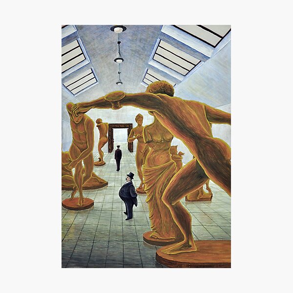 “Museum Statues” by Clarice H Pomfret Photographic Print