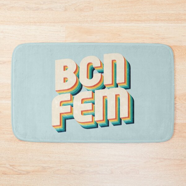 Item preview, Barcelona Femeni - Retro Vintage Text (WOSO/FutFem) designed and sold by Numero14.