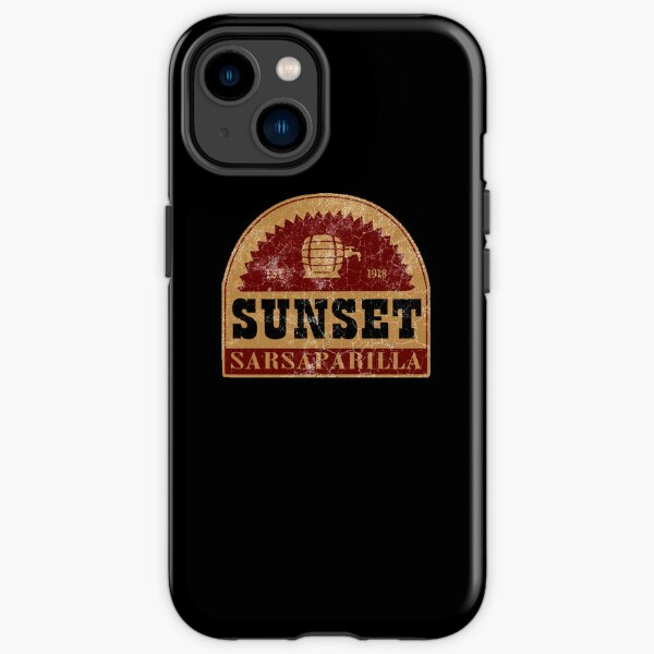 Sunset Sarsaparilla distressed logo Classic T Shirt iPhone Tough Case