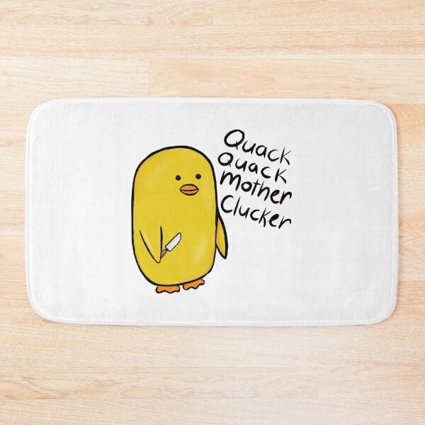 Item preview, Quack quack mother clucker, funny duckling colorful    designed and sold by uhyrekvienv.