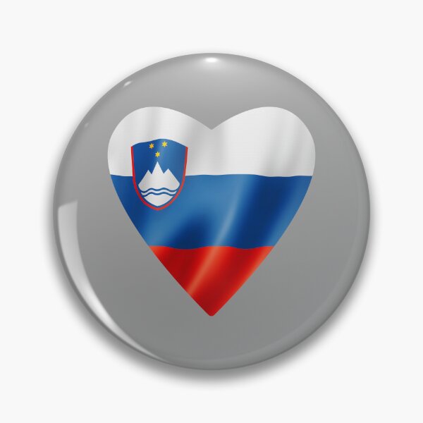 Item preview, Heart Slovenia,  designed and sold by LuFilu.