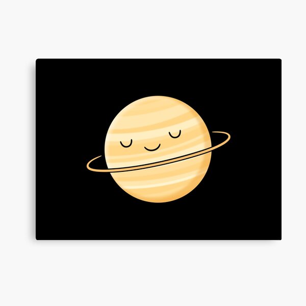 Aperçu de l'œuvre Happy Planet Saturne créée et vendue par kimvervuurt.