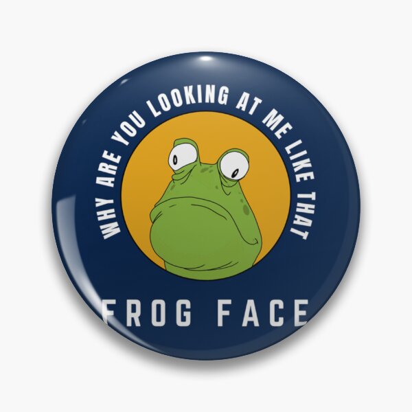 Item preview, Why are you looking at me Frog Face Funny Sarcastic Frog most offensive       designed and sold by uhyrekvienv.