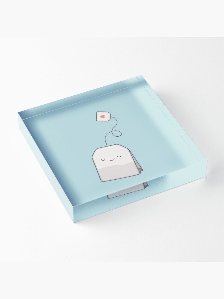 Alternate view of Tea time Acrylic Block