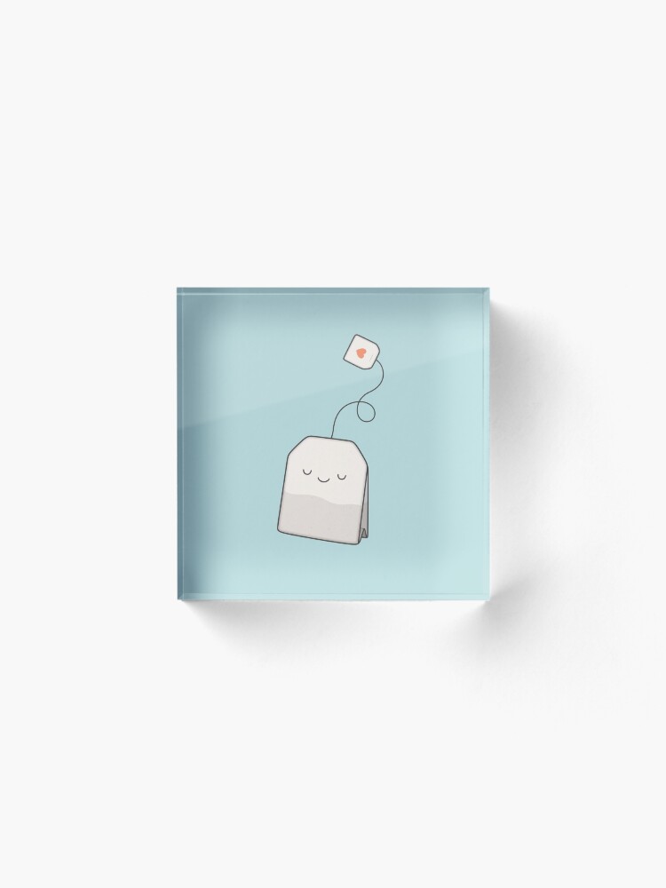 Alternate view of Tea time Acrylic Block