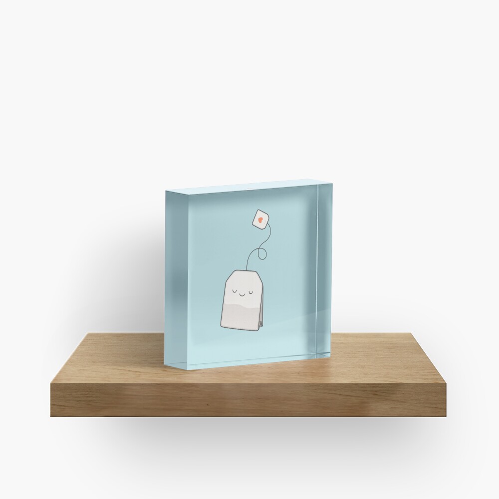 Tea time Acrylic Block