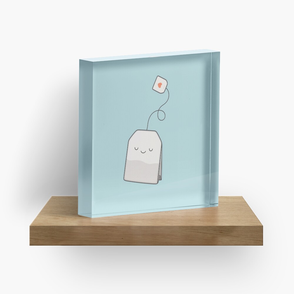 Tea time Acrylic Block
