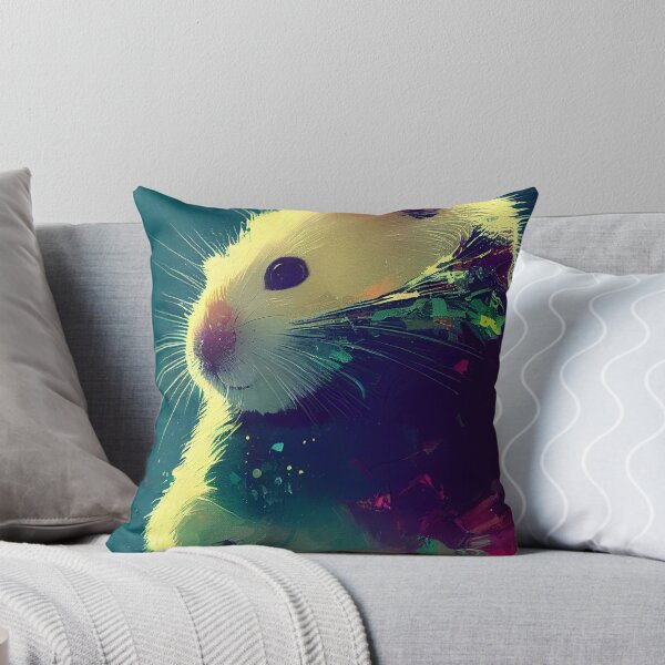 Item preview, Concept Beautiful hamster portrait illustration designed and sold by seneremin.