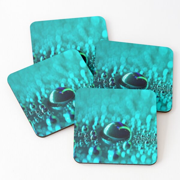 Item preview, Cool blue waterdrops seamless pattern designed and sold by BEAUTY ⭐⭐⭐⭐⭐.