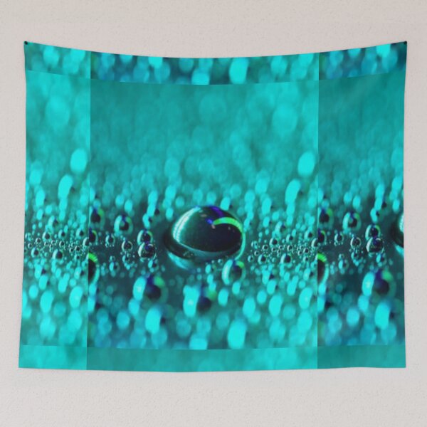 Item preview, Cool blue waterdrops seamless pattern designed and sold by BEAUTY ⭐⭐⭐⭐⭐.