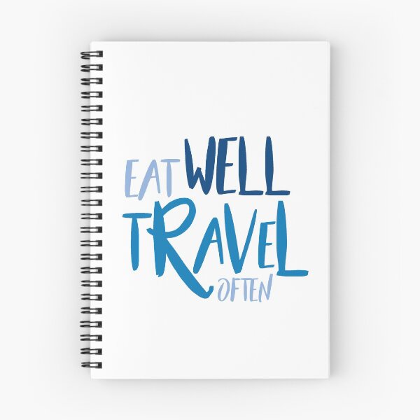 Item preview, Eat Well, Travel Often designed and sold by Maddy Hoffman.
