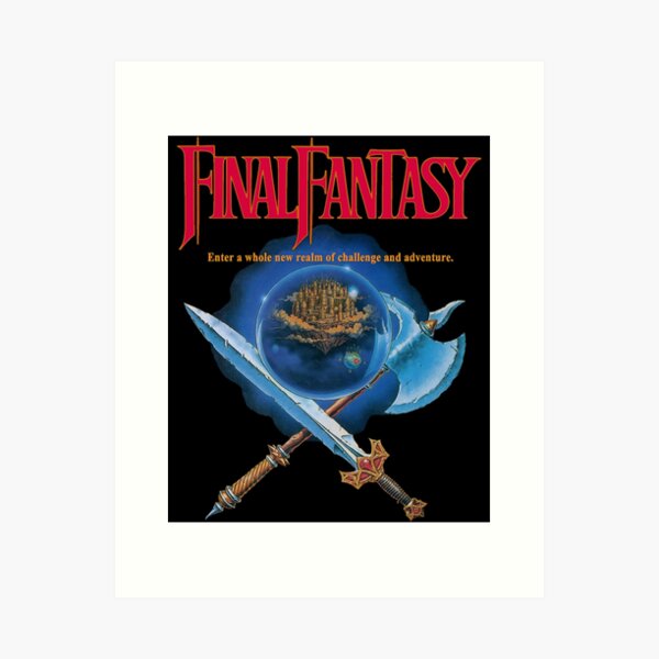 Item preview, Final Fantasy 1 NES  Art Gift For Fans, Gift For Men and Women, Gift Halloween Day, Gift Than designed and sold by TeacherConfetii.