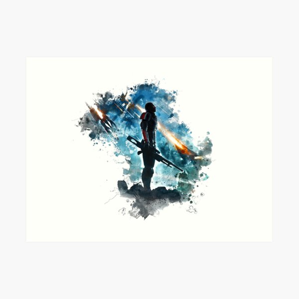 Mass Effect Art Print