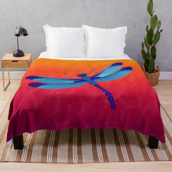 Item preview, Blue Dragonfly Print designed and sold by ThePurpleMelon.