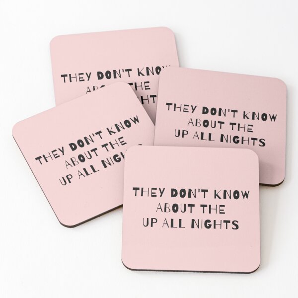 Item preview, They Don't Know About the Up All Nights designed and sold by AprilCreations.