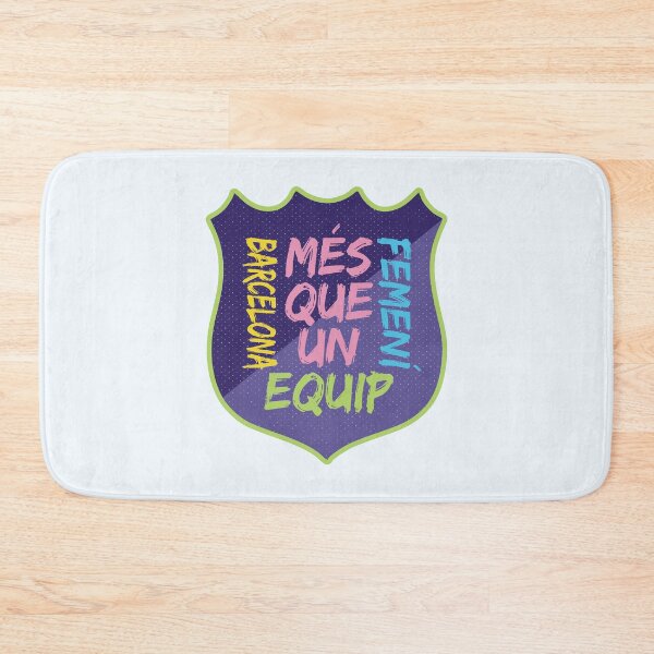 Item preview, Barcelona Femeni Team Crest Purple (WOSO/FutFem) designed and sold by Numero14.
