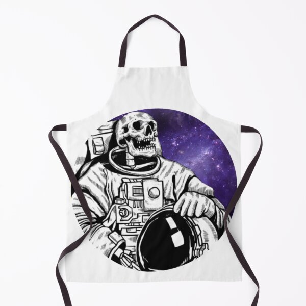 Item preview, Astronaut space skeleton universe background designed and sold by RichTeeDesigns.