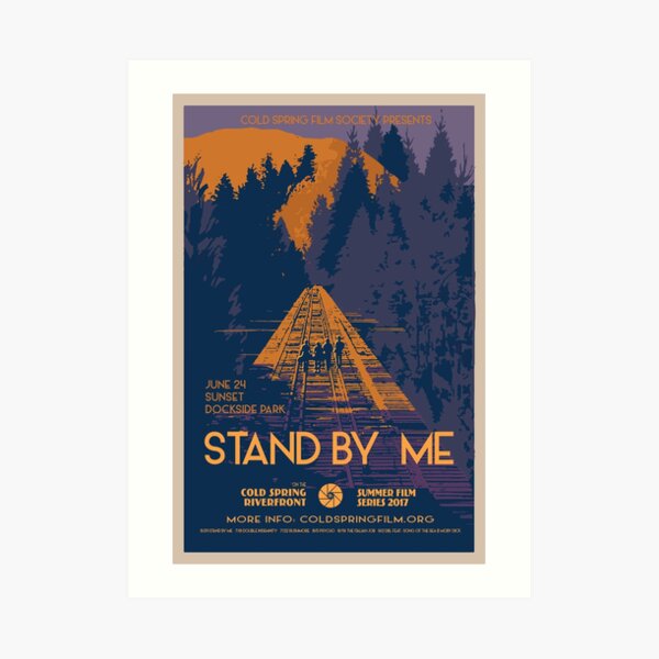 STAND BY ME: Cold Spring Film Society 2017 Season Poster Lámina artística
