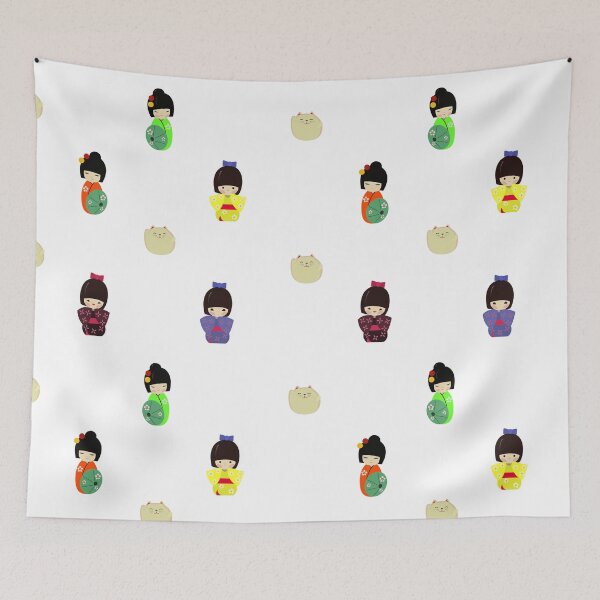 Item preview, Cute Kokeshi Dolls designed and sold by sofiatheof.