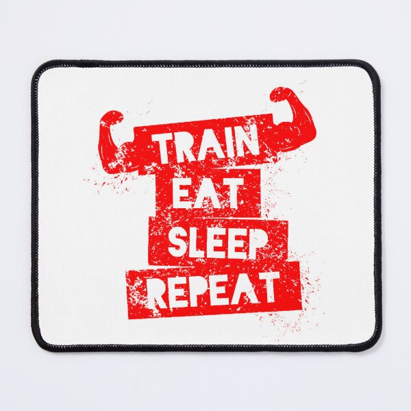 Artikelvorschau, Train Eat Sleep Repeat entworfen und verkauft von dominikz96.